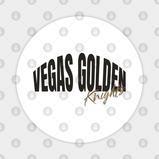 knight golden vegas Magnet by Alsprey31_designmarket